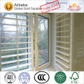 Waterproof PVC or Fuax wood Plantation Shutter Blinds with L-frame and Z-frame